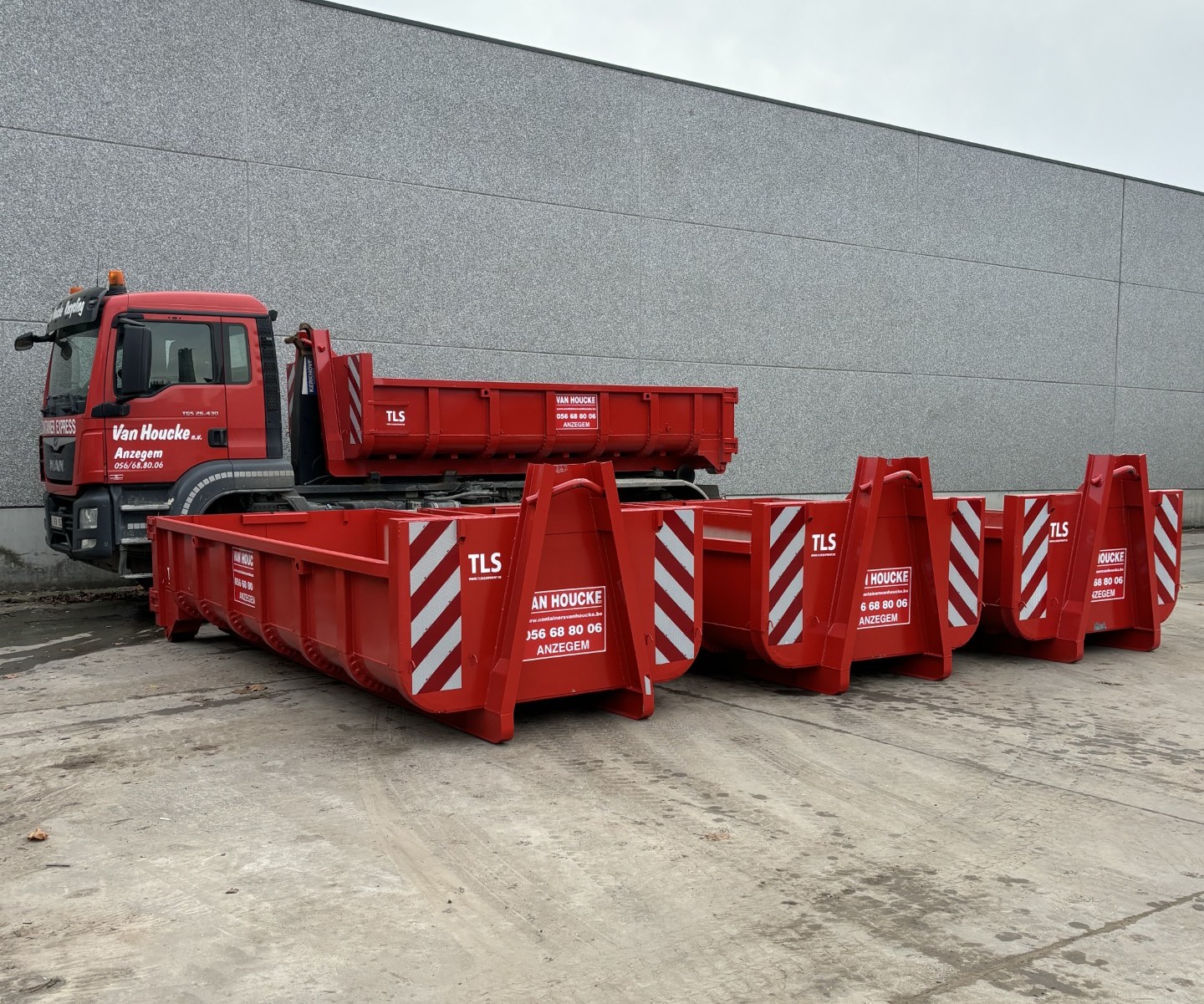 transportbedrijven Anzegem | Containerdienst Van Houcke